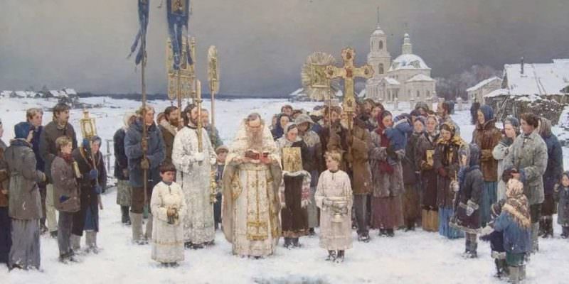 богоявление россия зима