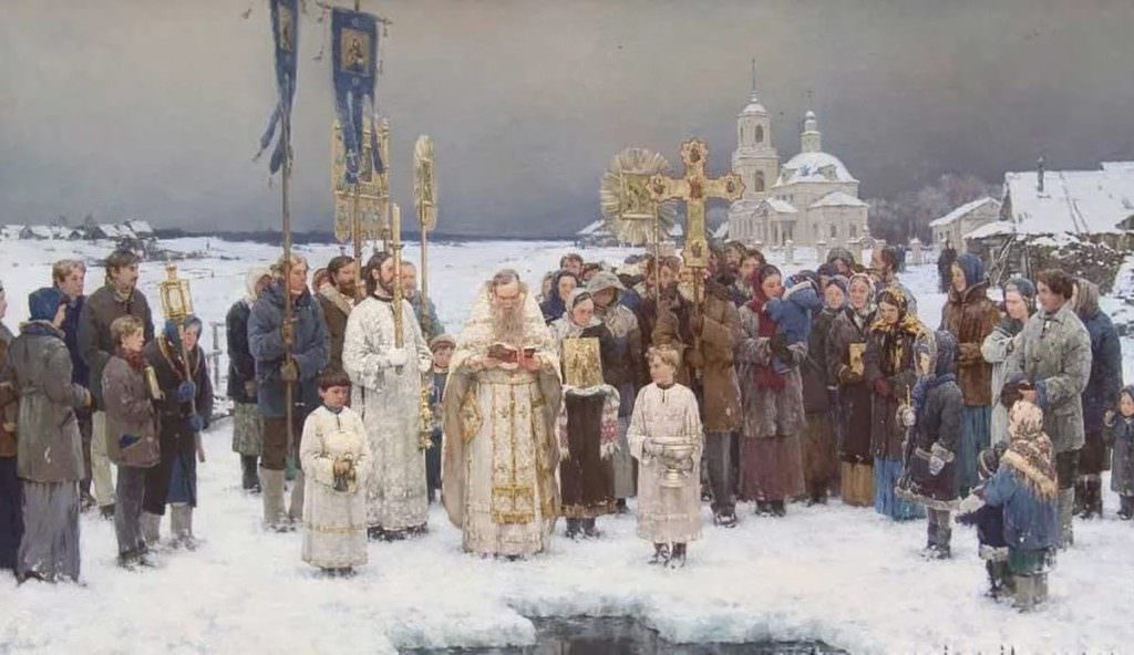 богоявление россия зима