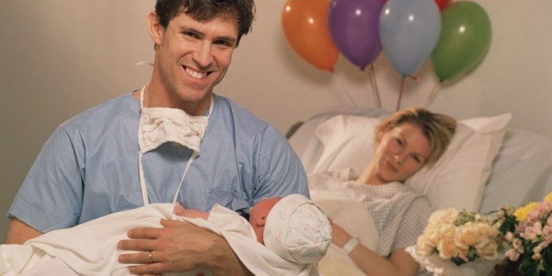 муж на родах