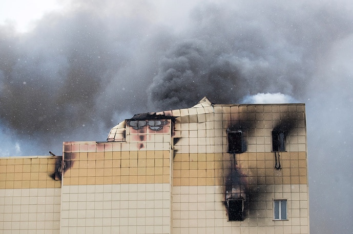 Пожар в Кемерово