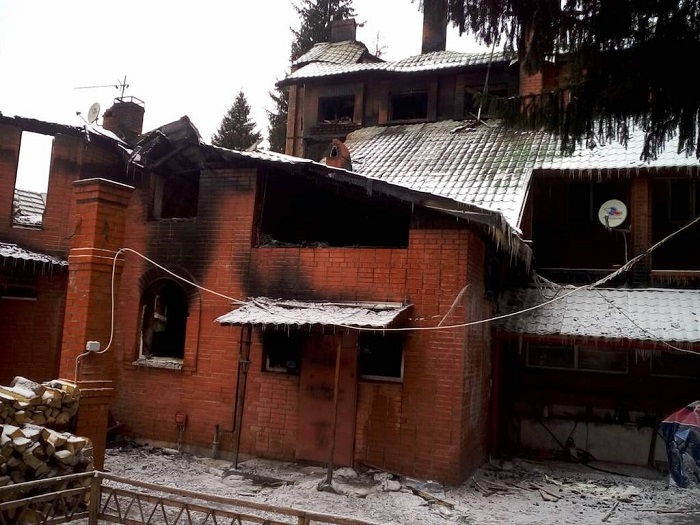 После пожара. Дом трудолюбия «Ной» в СНТ Заозёрный Щелковского района