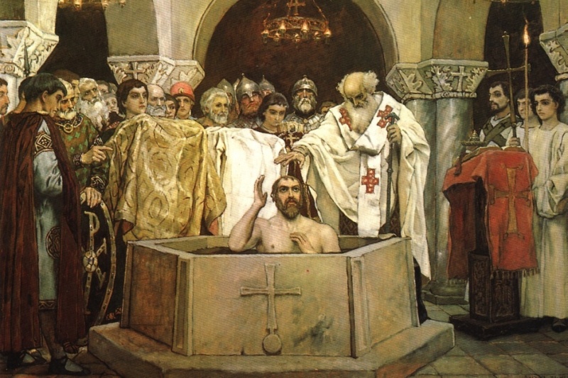 крещение князя Владимира