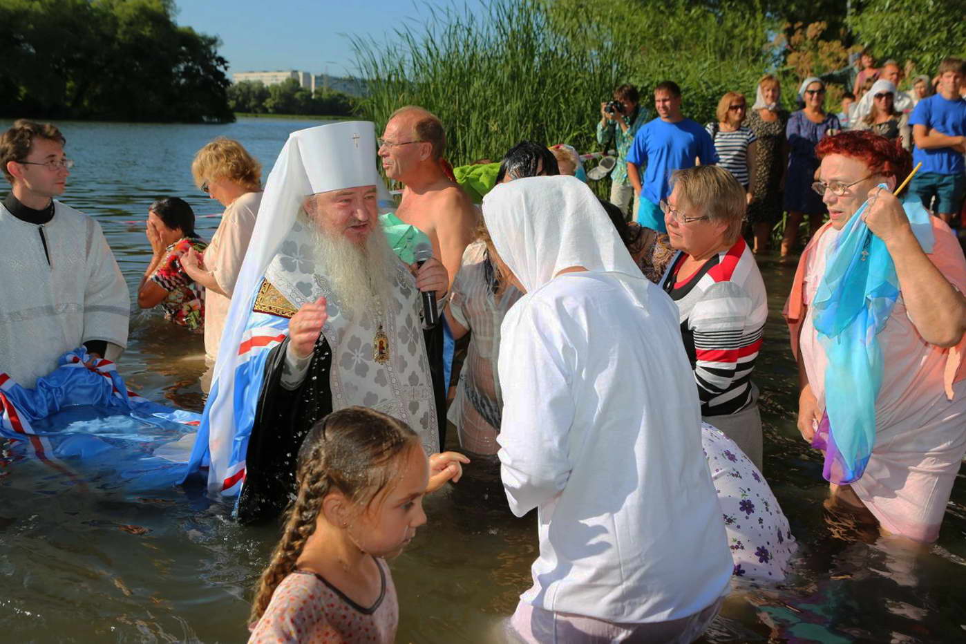 массовое крещение