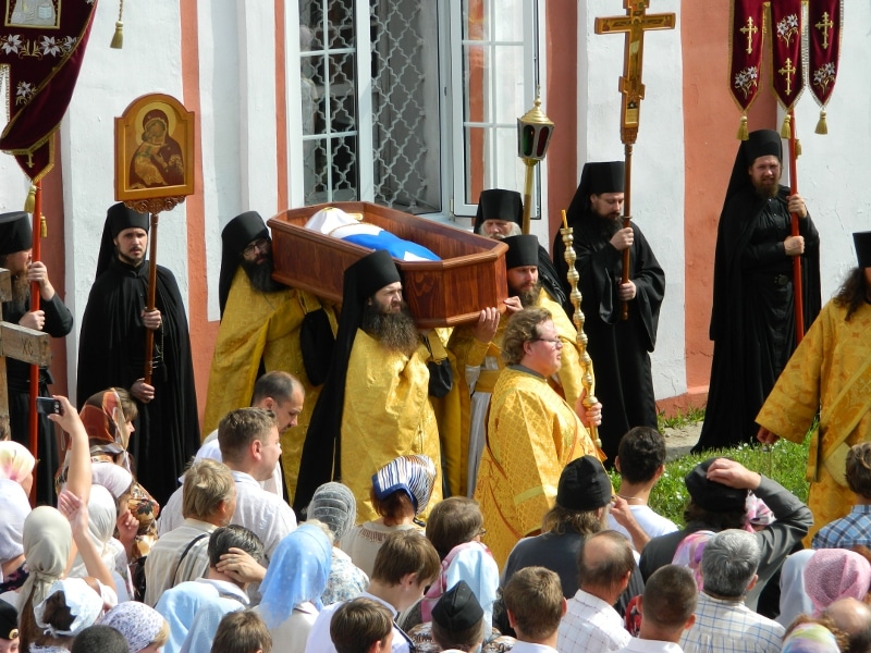 Праздник прославления прав. воина Федора Ушакова в Санаксарском монастыре